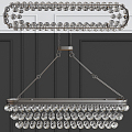 Modern chandelier 3d model