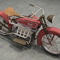 Modern Motorcycle 3d model