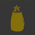 Ancient Bronze Household Container With Decorative Lid And Intricate Carved Patterns