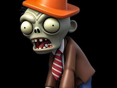 Barricades Zombies Plants vs. Zombies 3d model
