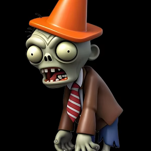 Barricades Zombies Plants vs. Zombies 3d model