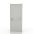 Modern solid wood door interior door door 3d model