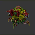 Robot Spider Robot Mecha Spider Science Fiction Spider Mechanical Spider Battery Spider Tower Defense 3d model