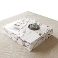 Marble coffee table 3d model