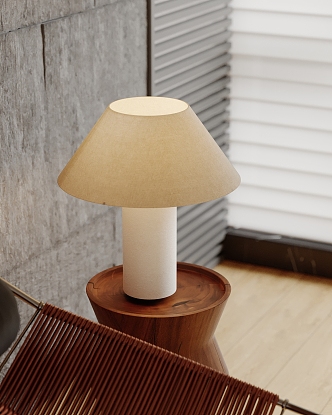 Table lamp table lamp side 3d model