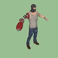 Characters 3d model
