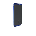 Blue Protective Flip Phone Case With Front Window Design For Mobile Devices