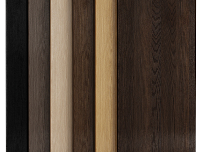 Modern Board Color Oak 3d model