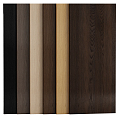 Modern Board Color Oak 3d model