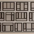 Various Modern Casement Windows With Black Frames Display Multiple Design Styles