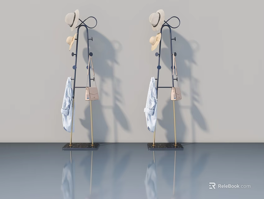 Modern Swing Door Design For Home Interior With Elegant And Smooth Features 3d model 