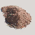 Pile Of High Quality Natural Stone And Wood Building Materials For Construction Projects