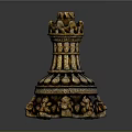 Intricate Sculpture Carving With Multi layered Ornate Base And Detailed Figures Animals Patterns