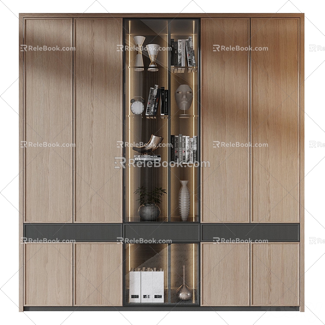 Decorative cabinet 3d model