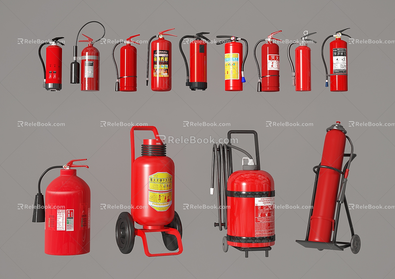 Fire fighting equipment fire extinguisher fire equipment supplies model