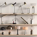 Modern table lamp 3d model