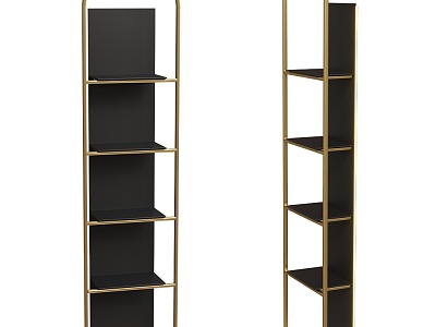 Paolo Castelli Bookshelf Decorative Rack 3d model