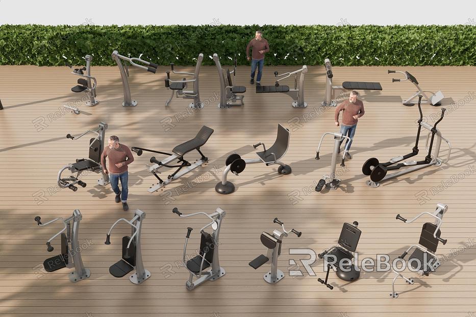 fitness equipment outdoor fitness equipment community fitness equipment sports recreation equipment park fitness equipment model