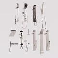 Modern Sleek Shower Head Collection Featuring Various Metal Designs And Installation Styles