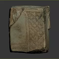 Ancient Animal Themed Ceramic Vessel With Two Compartments And Patinated Surface