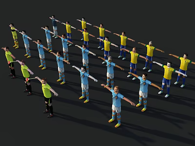 Modern Multiplayer 3d model