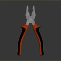 Pipe pliers vise bench vise wrench tool hardware tool processing tool furniture 3d model