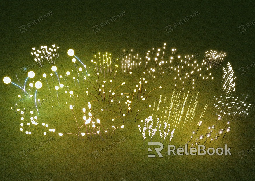 Modern Landscape Light Star Light Commercial Street Atmosphere Light Decorative Light Wheat Ear Light Outdoor Landscape Light Lawn Light Plant Light model