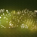 Modern Landscape Light Star Light Commercial Street Atmosphere Light Decorative Light Wheat Ear Light Outdoor Landscape Light Lawn Light Plant Light 3d model