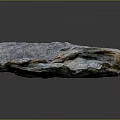 Natural Stone With Rough Textured Surface And Gray Orange Color Hues For Interior Decoration Projects