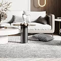 Modern Sofa Coffee Table Combination Sofa Coffee Table 3d model