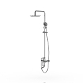 Modern shower shower with large shower 3d model