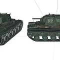 Green Military Tank Models With 52 Markings Turrets And Tracks