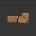 Logistics box express box parcel box carton goods box goods box box box box box 3d model