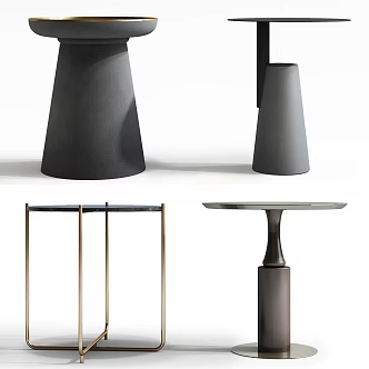 Post-modern round several sides several 3d model