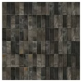 Gray And Black Ceramic Wall Tiles Components For Modern Interior Design With Textured Finish