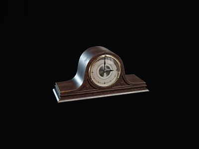 Old clock alarm clock 3d model