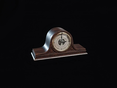 Old clock alarm clock 3d model