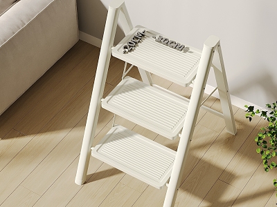 Ladder sofa plant 3d model