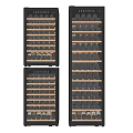 Various Modern Wine Coolers With Glass Doors LED Lighting And Wine Bottle Storage
