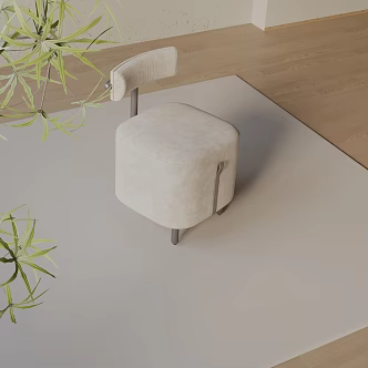 Modern Dining Chair 3d model