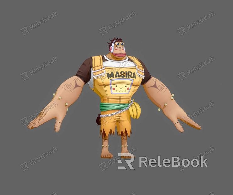 One Piece Masila Cartoon Animation Movie Masila One Piece Cartoon Pirate Salvage King model