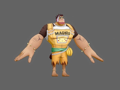 One Piece Masila Cartoon Animation Movie Masila One Piece Cartoon Pirate Salvage King model