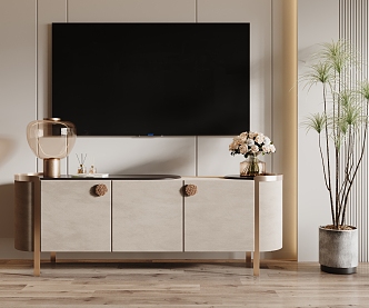 Modern TV Cabinet 3d model
