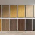 Various Wooden Wall Paneling Options In Different Natural Color Tones For Home Decor
