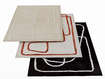 Modern Carpet 3d model