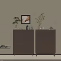 Modern Wood Grain Cabinet Ins Style Minimized Style Cabinet Entire Cabinet Sideboard Cabinet Balcony Cabinet Storage Cabinet Home Entrance Cabinet 3d model