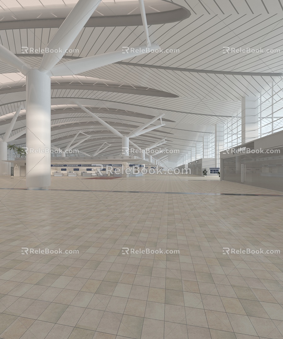 Airport 3d model