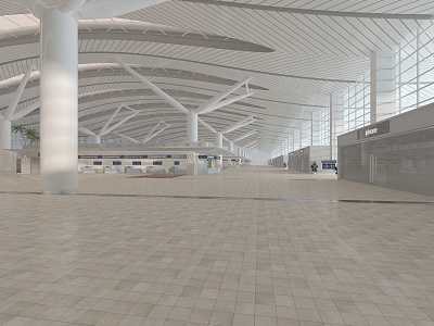 Airport 3d model