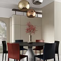 Modern Yu Hao Ling Design Restaurant 3d model