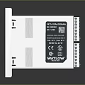 Watlow Industrial Control Panel Digital Screen Showing Real Time Temperature Pressure Flow Data